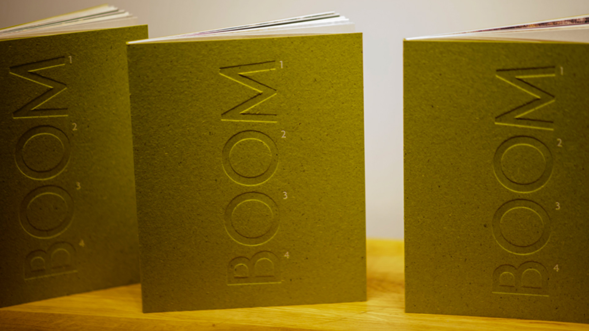 Sustainable cover of a magazin - Boom