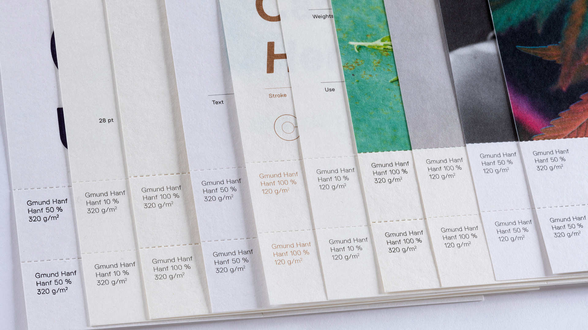 Overview of all Gmund Hanf specifications