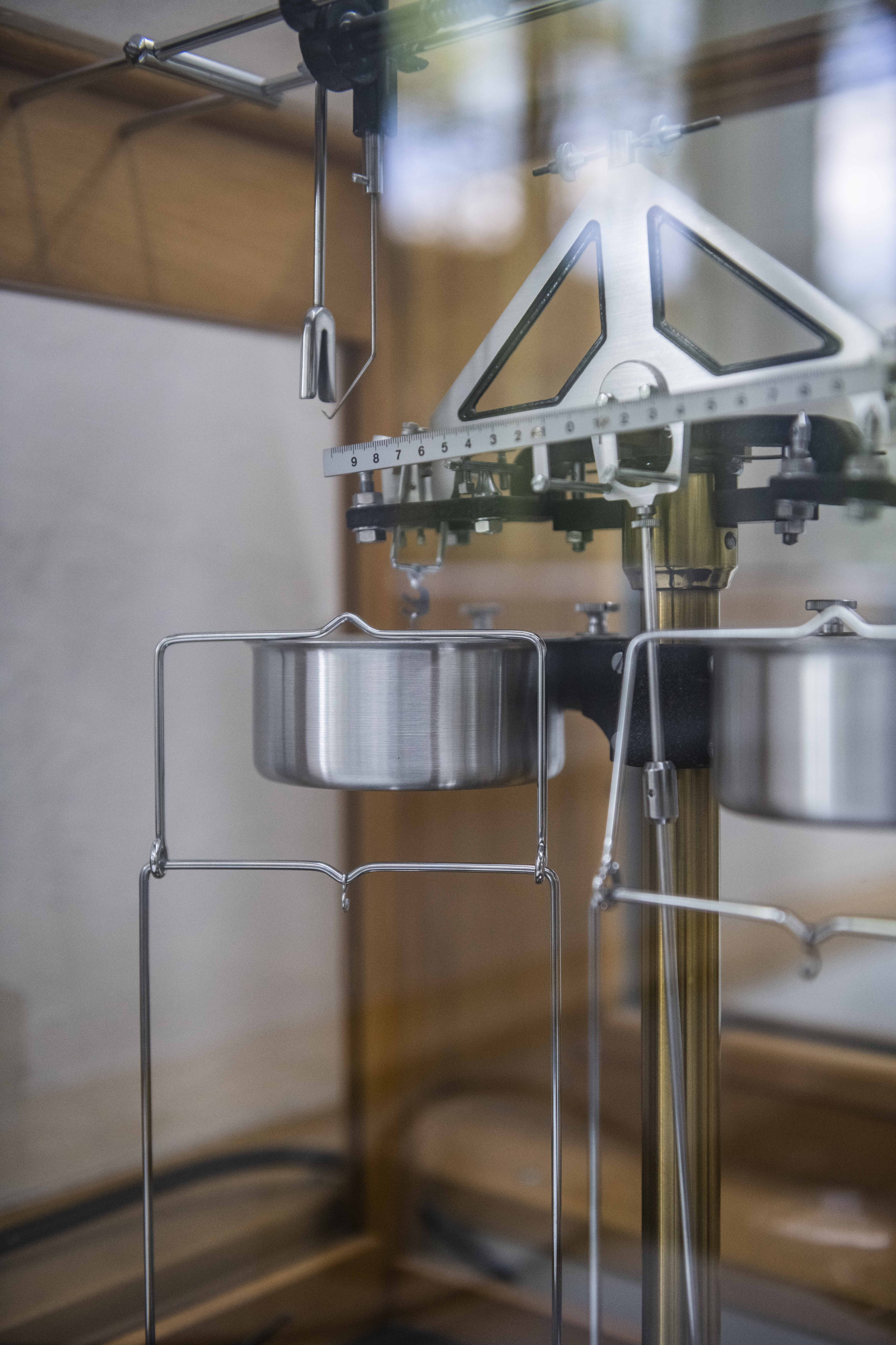 Silver scale in a laboratory