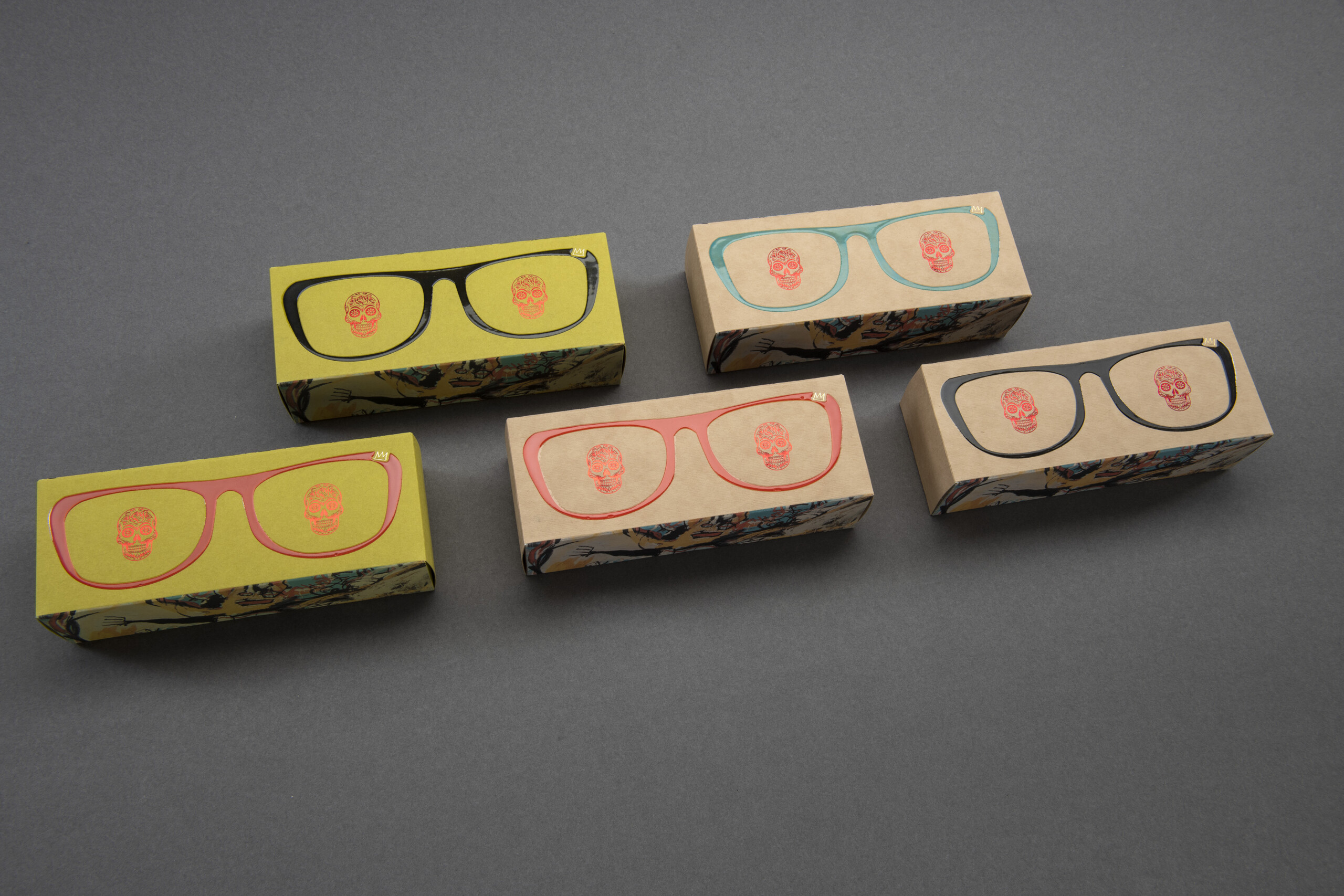 Faltschachteln für Brillen aus Papier, plastikfrei